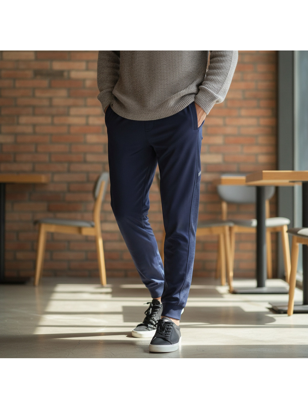 Marucci Men's Navy Blue Jogger Sweatpants - New Without Tags, Comfortable Fit